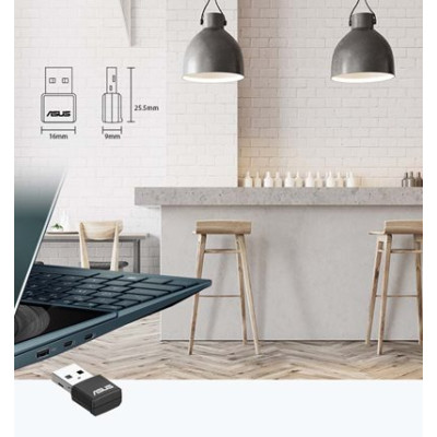 Адаптер WiFi ASUS USB-AX55 nano AX1800,