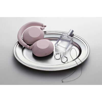 Навушники Over-ear Sony WH-1000XM6 BT 5.3, ANC, Hi-Res, AAC, LDAC, LC3, Wireless, Mic, Рожевий