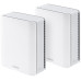 Система WiFi-Mesh ASUS ZenWiFi BT8 BE14000, 1xGE LAN, 1x2.5GE LAN, 1x2.5GE LAN, 1xUSB 3.0, 2мод, білий