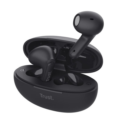 Навушники TWS Trust Yavi Earphones BT 5.3, ENC, SBC, Mic, Чорний