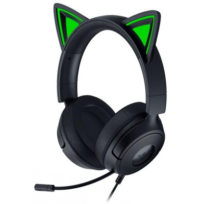 Гарнітура Razer Kraken Kitty V3 X, mini-jack, 1.3м, чорний