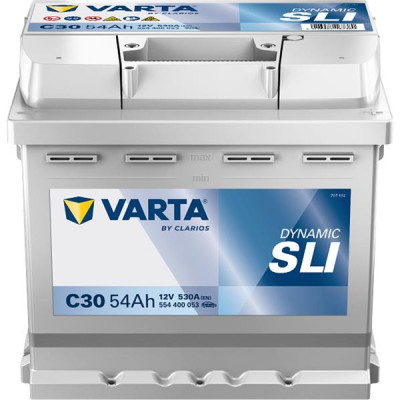 Акумулятор Varta Dynamic SLI 12В 54Аг 530А R+ (554400053)