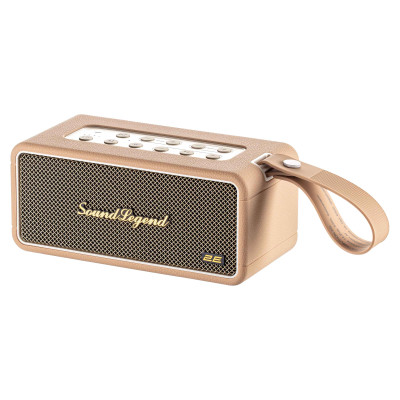 Портативна акустична система 2E SoundLegend 80Вт, BT 5.3, TWS, FLAC, MP3, WAV, EQ, PowerBank, IPX6, RGB, Коричневий