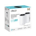 Система WiFi-Mesh TP-LINK Deco PX10 AX1500, 3xGE LAN/WAN, 2 мод, Powerline AV1000