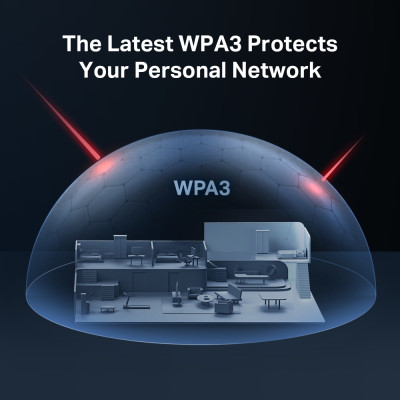 Маршрутизатор MERCUSYS MR37BE BE6500, 2xGE LAN, 1x2.5GE LAN, 1x2.5GE WAN, MESH