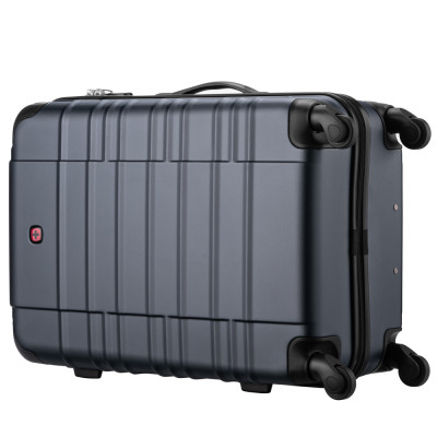 Валіза Wenger, Amplar, середня, пластик, 4 колеса, синя