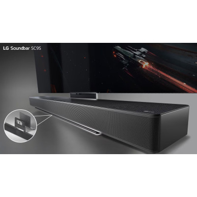 Саундбар LG SC9S 400Вт, 3.1.3, BT, HDMI-ARC, USB, саб, Dolby Atmos®, IMAX Саундбар LG SC9S 400Вт, 3.1.3, BT, HDMI-ARC, USB, саб, Dolby Atmos®, IMAX