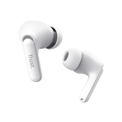 Навушники TWS Trust Yavi Earbuds BT 5.3, ENC, SBC, Mic, Білий Навушники TWS Trust Yavi Earbuds BT 5.3, ENC, SBC, Mic, Білий
