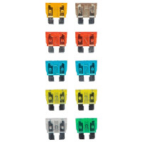 Набір автомобільних запобіжників Neo Tools, 11мм, 5-30А, 10шт