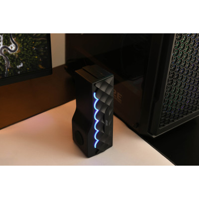 Акустична система 2E PCS232 RGB, Soundbar, 2.0, USB, Black