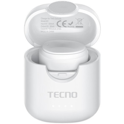 Гарнітура TECNO Minipods M1 Mono White