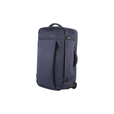 Сумка дорожня на 2-х колесах, Tucano Tugo M Trolley, 45л, поліестер, синя Сумка дорожня на 2-х колесах, Tucano Tugo M Trolley, 45л, поліестер, синя