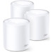 Система WiFi-Mesh TP-LINK Deco X60 AX5400, 1xGE LAN, 1xGE WAN, 3 мод