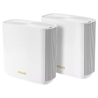 Система WiFi-Mesh ASUS ZenWiFi XT8 v2 AX6600, 3xGE LAN, 1x2.5GE WAN, 1xUSB3.1, 2мод, білий, EU-UK