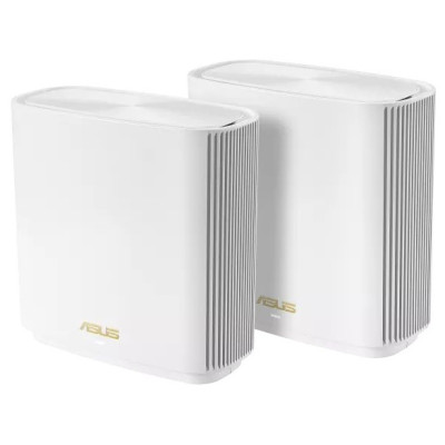 Система WiFi-Mesh ASUS ZenWiFi XT8 v2 AX6600, 3xGE LAN, 1x2.5GE WAN, 1xUSB3.1, 2мод, білий, EU-UK Система WiFi-Mesh ASUS ZenWiFi XT8 v2 AX6600, 3xGE LAN, 1x2.5GE WAN, 1xUSB3.1, 2мод, білий, EU-UK