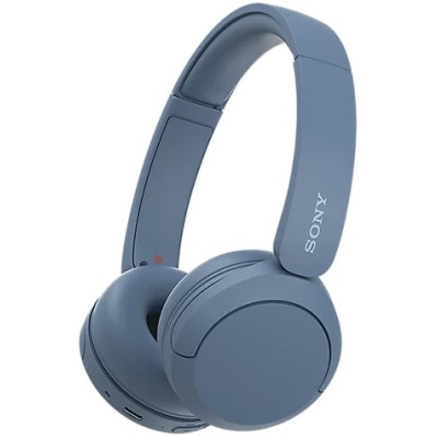Навушники On-ear Sony WH-CH520 BT 5.2, SBC, AAC, Wireless, Mic, Синій