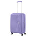 Валіза American Tourister, Soundbox, поліпропілен, середня, 67см, 71.5/81л, TSA, 4 колеса, EXP, лавандовий