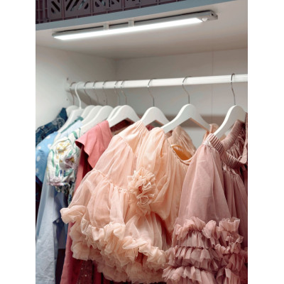 Світильник з акумулятором OSRAM LINEAR FLAT 4Вт 3000/4000/6500К 270Лм 600мм 3000мА•год димується датчик руху USB-A > USB-С сірий