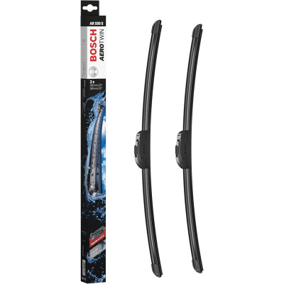 Склоочисник BOSCH Aerotwin безкаркасний комплект 550/530мм (3 397 118 906 )
