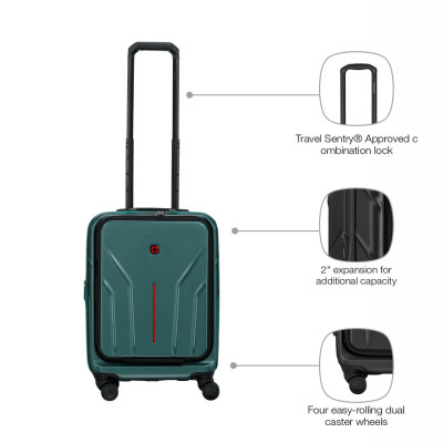 Валіза Wenger Amplix Hardside Carry-On, мала, з відсіком для н/б 16 Валіза Wenger Amplix Hardside Carry-On, мала, з відсіком для н/б 16