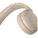 Навушники On-ear Sony WH-CH520 BT 5.2, SBC, AAC, Wireless, Mic, Бежевий