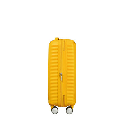Валіза American Tourister, Soundbox, поліпропілен, мала, 55см, 35.5/41л, TSA, 4 колеса, EXP, жовтий Валіза American Tourister, Soundbox, поліпропілен, мала, 55см, 35.5/41л, TSA, 4 колеса, EXP, жовтий