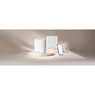 Система WiFi-Mesh ASUS ZenWiFi BT10 BE18000, 1x10GE LAN, 1xGE WAN/LAN, 1x10GE LAN, 1xUSB 3.0, 1мод, білий Система WiFi-Mesh ASUS ZenWiFi BT10 BE18000, 1x10GE LAN, 1xGE WAN/LAN, 1x10GE LAN, 1xUSB 3.0, 1мод, білий