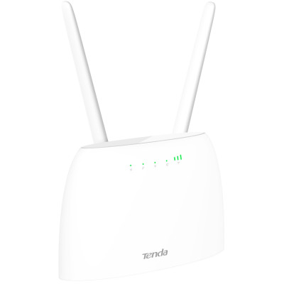 Маршрутизатор TENDA 4G06 N300, 4G/LTE, 1xFE LAN, 1xFE LAN/WAN, 1xRJ11, Cлот для SIM-карти
