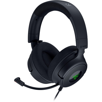 Гарнітура ігрова Razer Kraken V4 X, 7.1, USB-A, 1.8м, RGB, чорний Гарнітура ігрова Razer Kraken V4 X, 7.1, USB-A, 1.8м, RGB, чорний