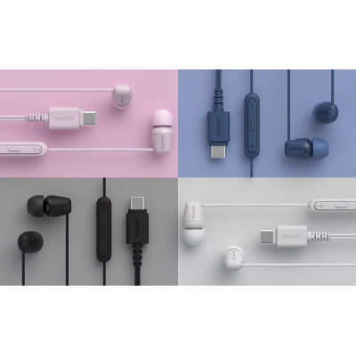 Навушники In-ear Sony IER-EX15C USB-C, Mic, Білий