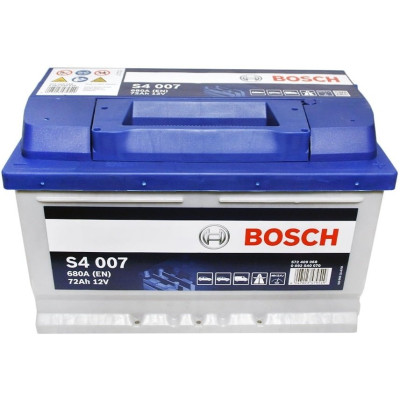 Акумулятор Bosch S4 12В 72А·год 680А R+ (0 092 S40 070)