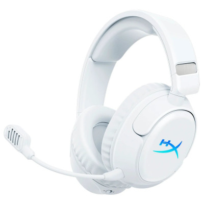 Гарнітура ігрова HyperX Cloud Flight 2, WL/USB-A/USB-C, білий