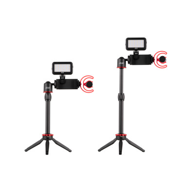 Мікрофон з триподом для мобільних пристроїв 2Е MM011 Vlog KIT, 3.5mm