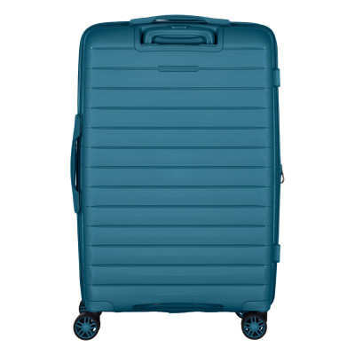 Валіза 2E, Aero, поліпропілен, середня, 63/78 л, TSA, 4 колеса, EXP, синій