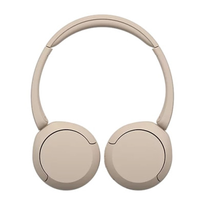 Навушники On-ear Sony WH-CH520 BT 5.2, SBC, AAC, Wireless, Mic, Бежевий