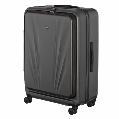 Валіза Wenger Skyon Hardside Large, велика, полікарбонат, TSA, 4 колеса, розширення, сірий