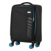 Валіза 2E, Trek, поліестер, мала, 35л, TSA, 4 колеса, чорний