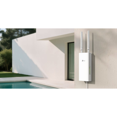 Маршрутизатор TP-LINK Archer MR402 outdoor N300 4G/LTE, 1xFE LAN/WAN, OUTDOOR