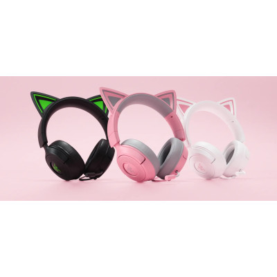 Гарнітура Razer Kraken Kitty V3 X, mini-jack, 1.3м, білий