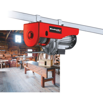 Тельфер електричний Einhell TC-EH 500 1000Вт до 500кг трос 12м 15.15кг