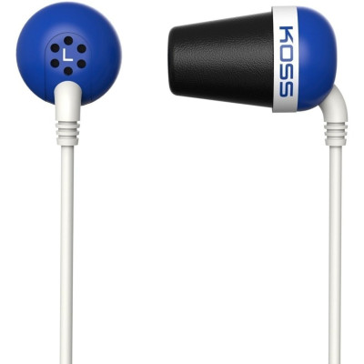 Навушники In-Ear Koss The Plug Noise Isolating, 3.5 mini-jack, Блакитний