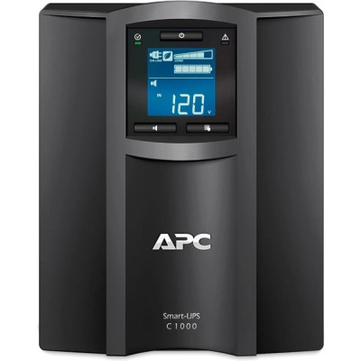 Джерело безперебійного живлення APC Smart-UPS C 1000VA/600W, LCD, USB, SmartConnect, 8xC13 Джерело безперебійного живлення APC Smart-UPS C 1000VA/600W, LCD, USB, SmartConnect, 8xC13