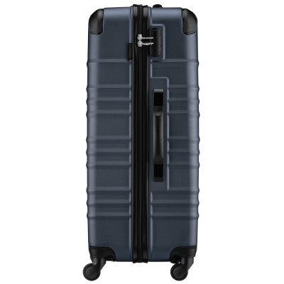 Валіза Wenger, Amplar, велика, пластик, 4 колеса, синя