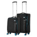 Набір валіз 2E, Trek, (M+S), TSA, 4 колеса, + 2 рюкзаки Cabin (2E-BPET-CABIN-BK), поліестр, чорний Набір валіз 2E, Trek, (M+S), TSA, 4 колеса, + 2 рюкзаки Cabin (2E-BPET-CABIN-BK), поліестр, чорний