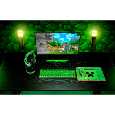 Гарнітура Razer Kraken V4 X, 7.1, USB-A, 1.8м, RGB, Minecraft Ed.
