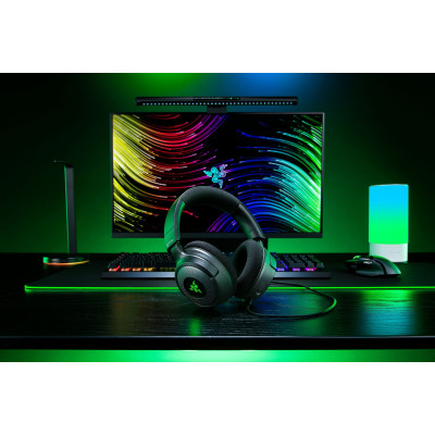 Гарнітура ігрова Razer Kraken V4 X, 7.1, USB-A, 1.8м, RGB, чорний Гарнітура ігрова Razer Kraken V4 X, 7.1, USB-A, 1.8м, RGB, чорний