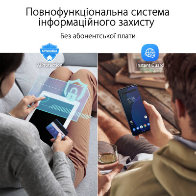 Система WiFi-Mesh ASUS ROG Rapture GT6 AX10000, 3xGE LAN, 1x2.5GE WAN, 1xUSB 3.2, 2мод, чорний Система WiFi-Mesh ASUS ROG Rapture GT6 AX10000, 3xGE LAN, 1x2.5GE WAN, 1xUSB 3.2, 2мод, чорний