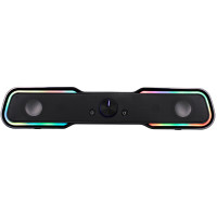 Акустична система (саундбар) 2E PCS101 RGB, 2.0, USB, Black Акустична система (саундбар) 2E PCS101 RGB, 2.0, USB, Black