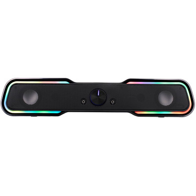 Акустична система (саундбар) 2E PCS101 RGB, 2.0, USB, Black