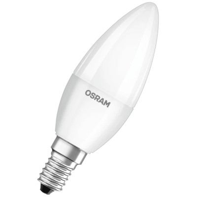 Лампа OSRAM LED E14 6.8Вт 3000К 806Лм В60 VALUE
